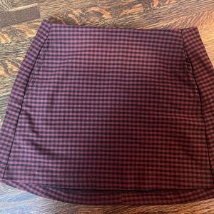 Gingham urban outfitters skirt; Size extra small urban outfitters